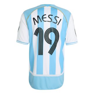 Maillot Domicile Argentine 2006 Messi – Hommes